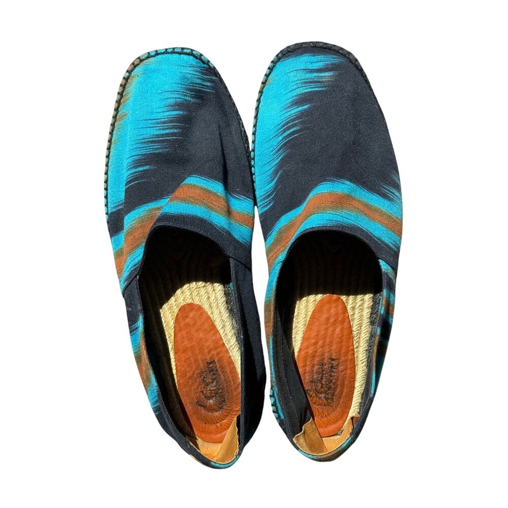 Castaner x Missoni Espadrilles Blue Turquoise Size 11